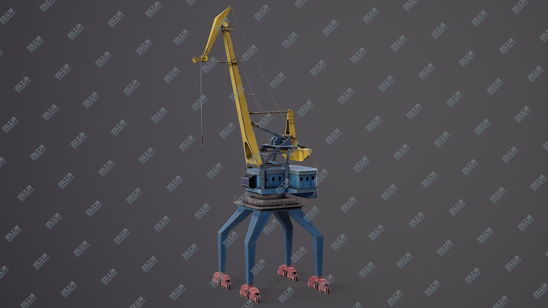 images/goods_img/2021040233/3D Port Crane Blue/2.jpg